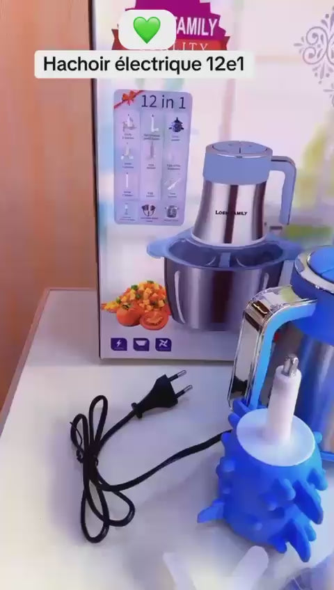 Hachoir Électrique 12 en 1,